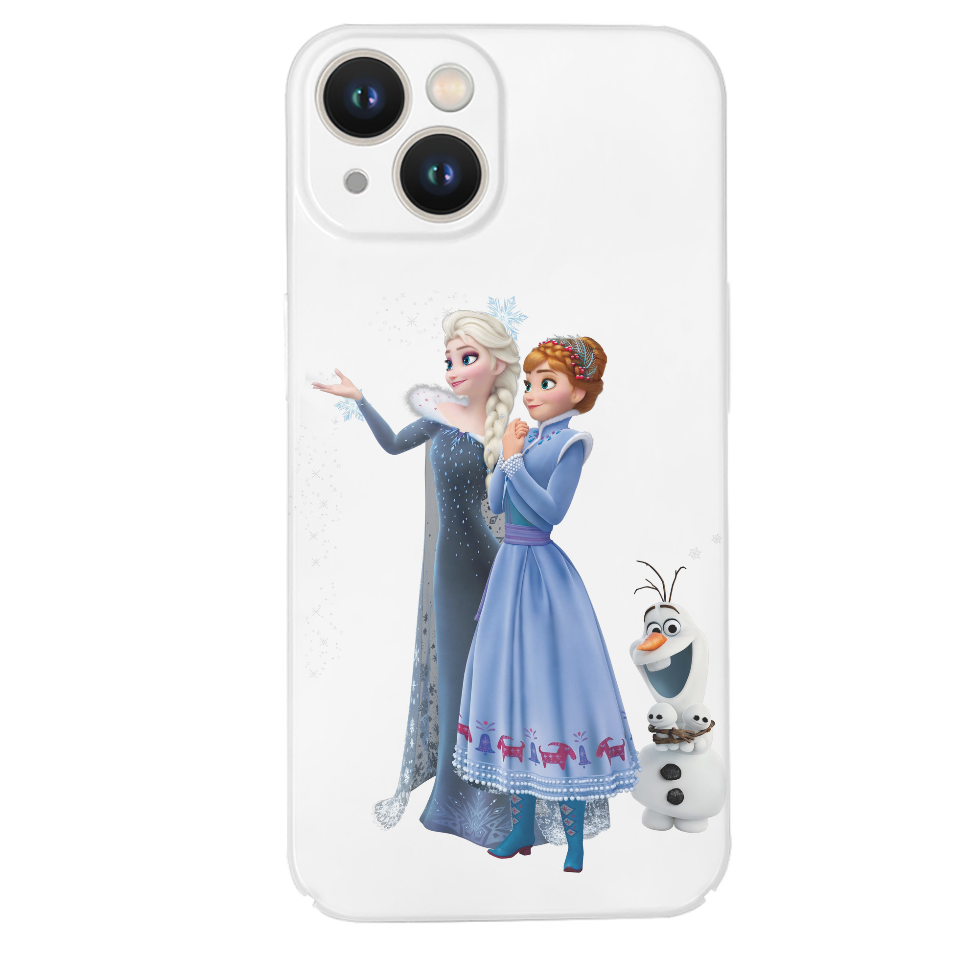 （画像用） アナと雪の女王 アンナ エルサ Frozen Anna Elsa 【iPhone 14シリーズ対応】ハードケース